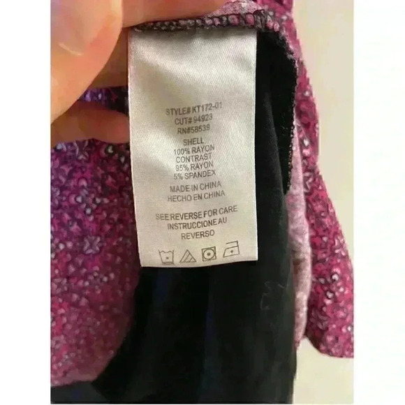 Kut From The Kloth Pink Sleeveless Double Breasted Blouse Medium - Picture 6 of 6